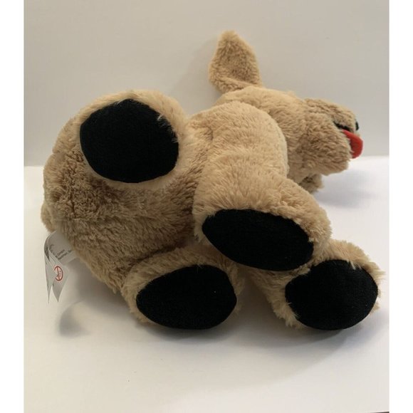 Ben Ben Plush Stuffed Animal Toy Puppy Dog Panting Tongue Embroidered Eyes - Picture 5 of 12